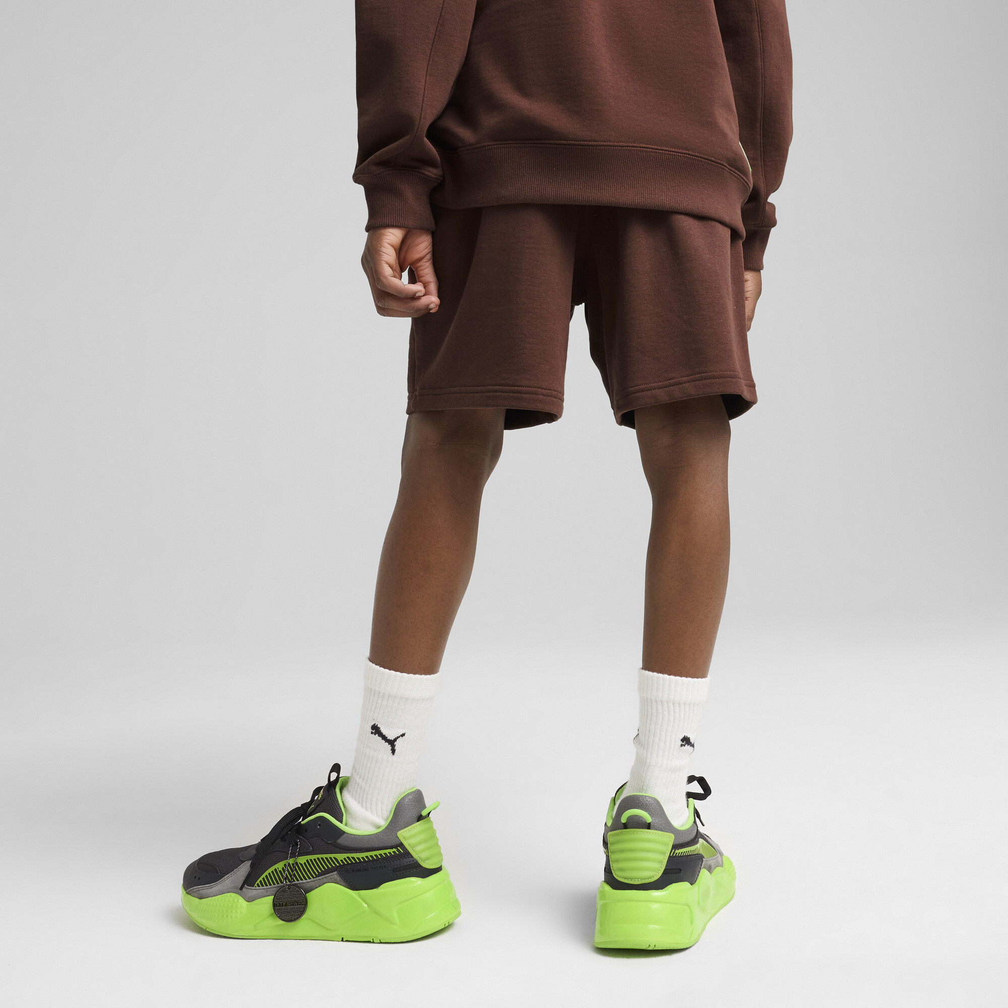 PUMA x TMNT Big Kids' Relaxed Shorts - Picture 10 of 10