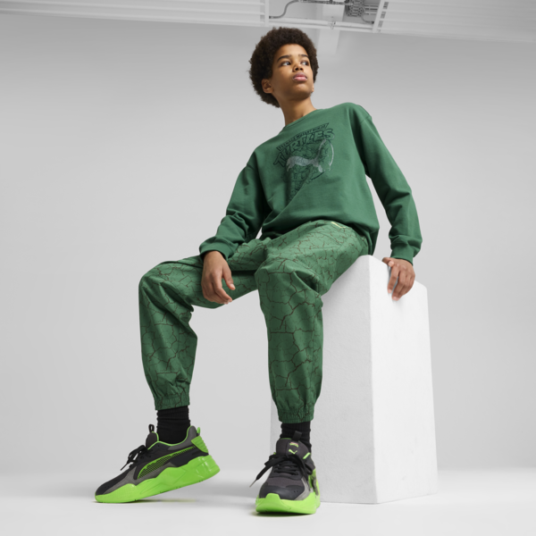 Pants cargo PUMA HOOPS x TORTUGAS NINJA para adolescentes, Vine, large-MEX