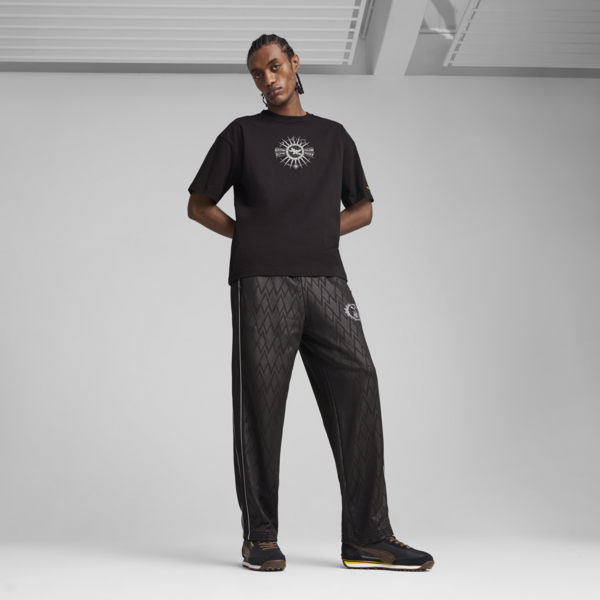 Playera oversize estampada PUMA X HARRY POTTER™, PUMA Black, large-MEX
