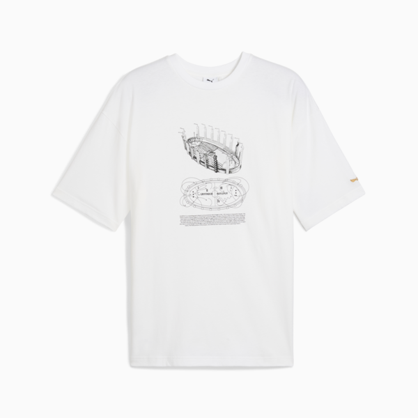 PUMA X HARRY POTTER Oversized Graphic Tee Unisex, PUMA White, large-ZAF