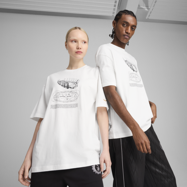 PUMA X HARRY POTTER Oversized Graphic Tee Unisex, PUMA White, large-ZAF