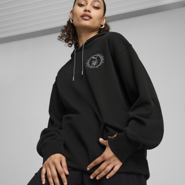 Sudadera oversize PUMA x HARRY POTTER™, PUMA Black, large-MEX