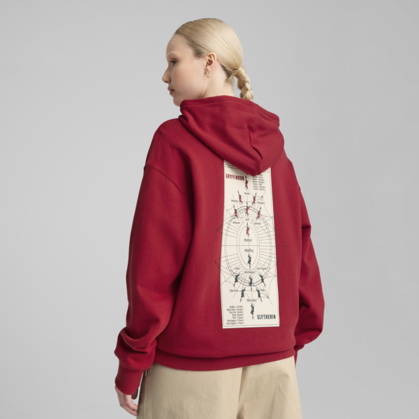 PUMA x HARRY POTTER Relaxed Hoodie Unisex, Dark Crimson, large-ZAF