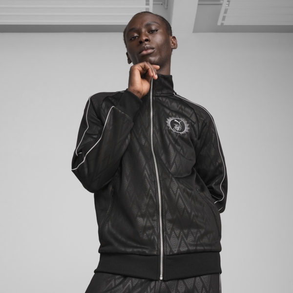 PUMA x HARRY POTTER T7 Track Jacket Men, PUMA Black, large-ZAF