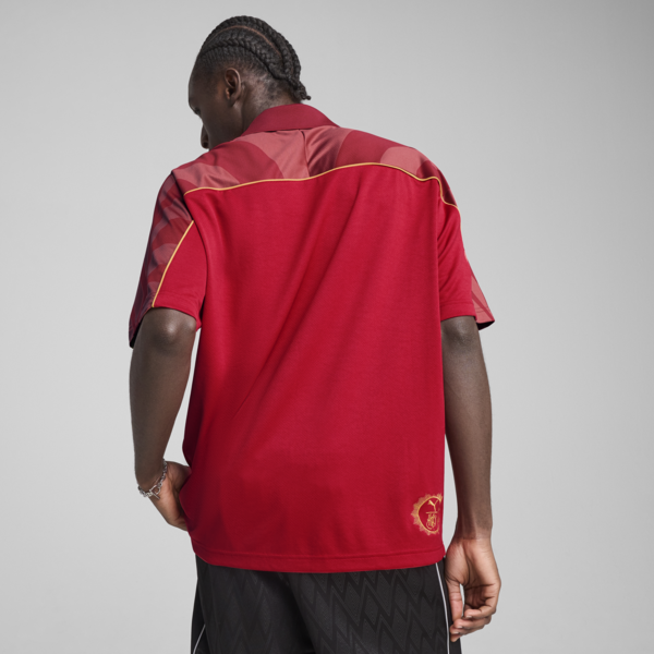 PUMA X HARRY POTTER Relaxed Football Jersey Unisex, Dark Crimson, large-MEX