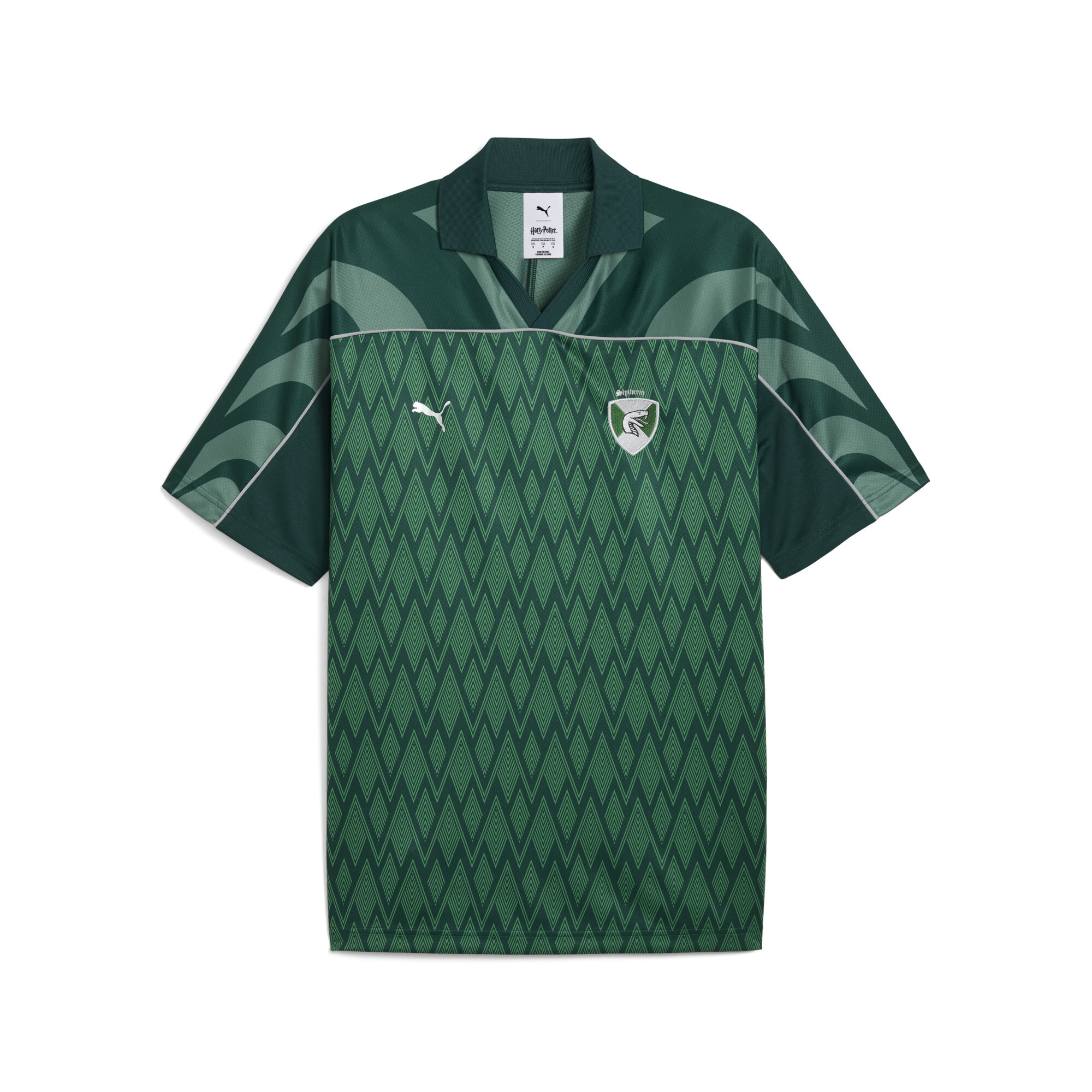 Puma X Harry Potter Men's Relaxed Soccer Jersey In Green