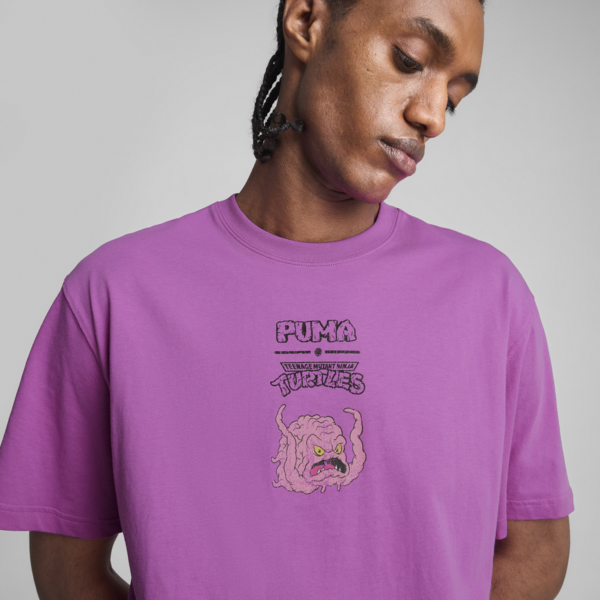 Remera PUMA x TORTUGAS NINJA para hombre, Wild Berry, large-ARG