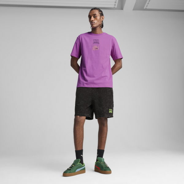 Remera PUMA x TORTUGAS NINJA para hombre, Wild Berry, large-ARG