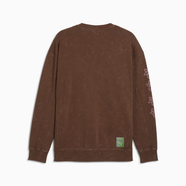 PUMA X Teenage Mutant Ninja Turtles Relaxed Graphic Crew Men, Chocotart, large-MEX