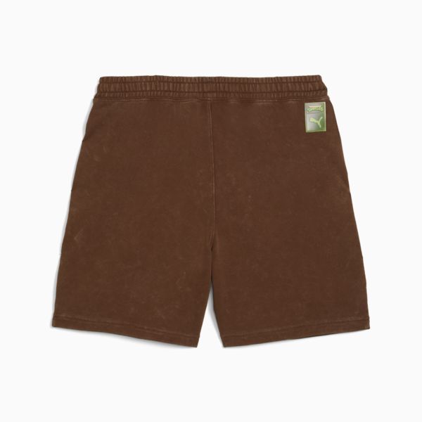 Shorts PUMA x TORTUGAS NINJA para hombre, Chocotart, large-MEX