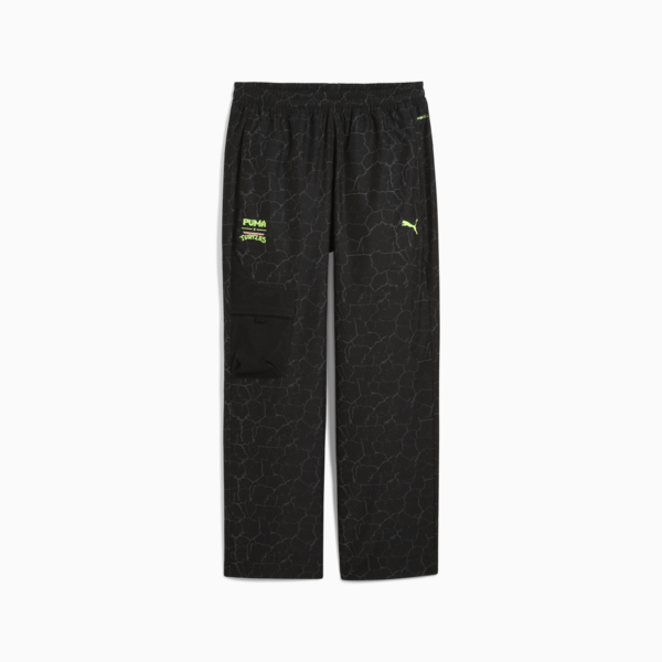 Pants cargo PUMA x TORTUGAS NINJA para hombre, PUMA Black, large-MEX