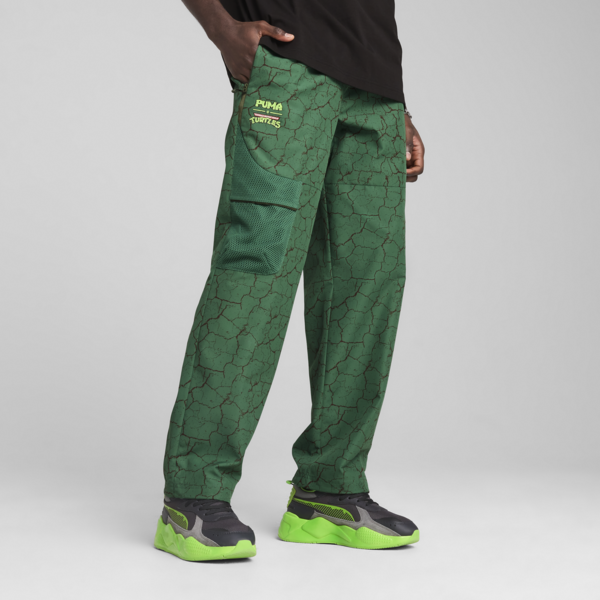 Pants cargo PUMA x TORTUGAS NINJA para hombre, Vine, large-MEX