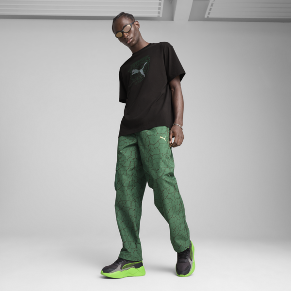 Pants cargo PUMA x TORTUGAS NINJA para hombre, Vine, large-MEX
