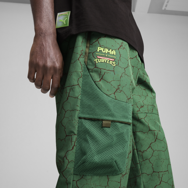Pants cargo PUMA x TORTUGAS NINJA para hombre, Vine, large-MEX