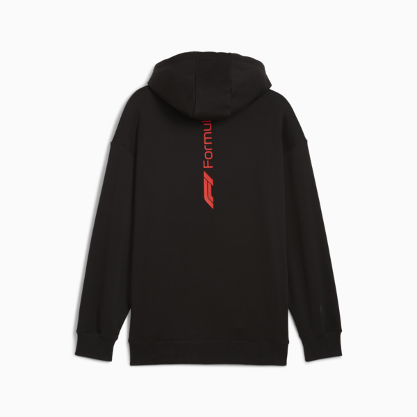 F1® ESS+ Graphic Hoodie Men, PUMA Black, large-ZAF
