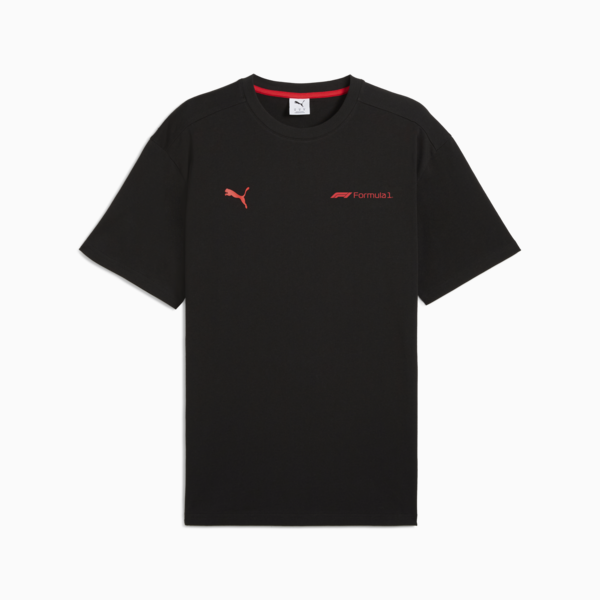 Remera holgada F1® Essentials+ para hombre, PUMA Black, large-ARG