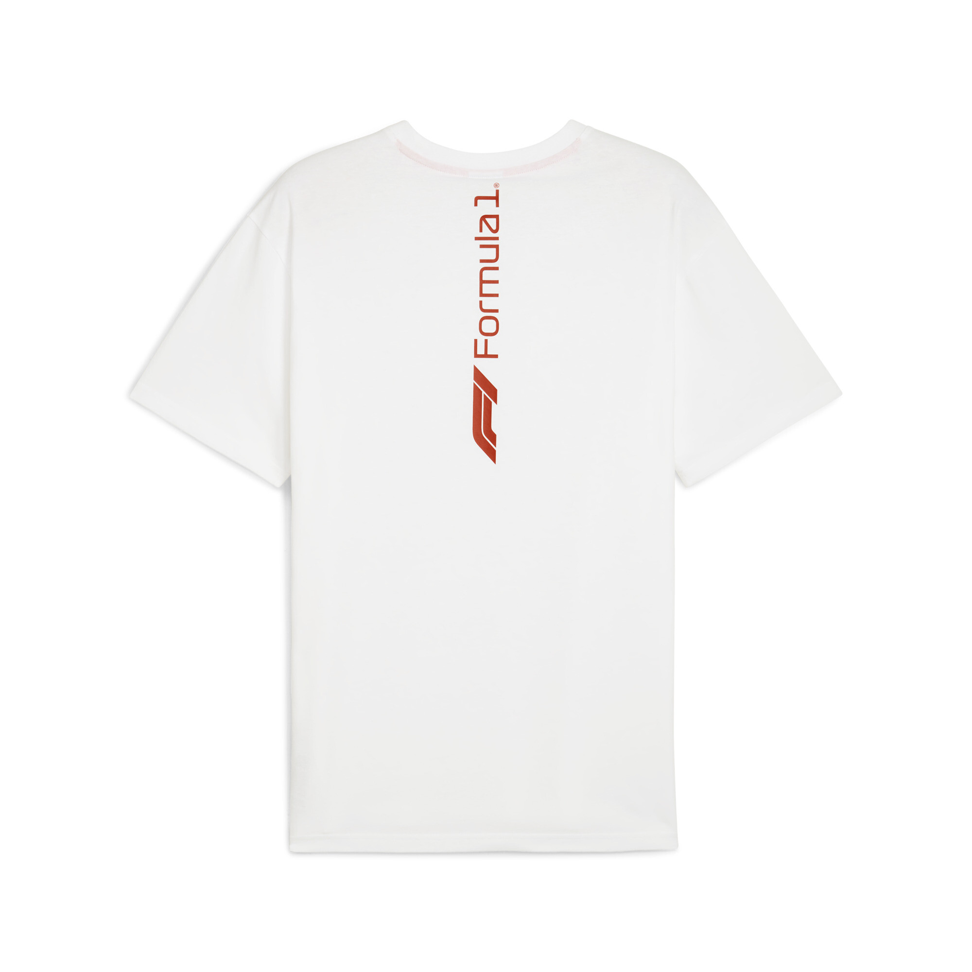 F1® ESS+ Relaxed T-shirt met print voor Heren, Wit, Maat S | PUMA