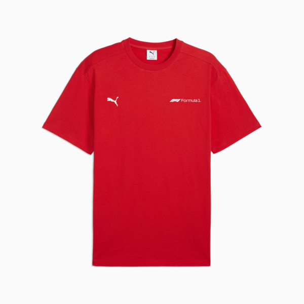 Remera holgada F1® Essentials+ para hombre, Pop Red, large-ARG