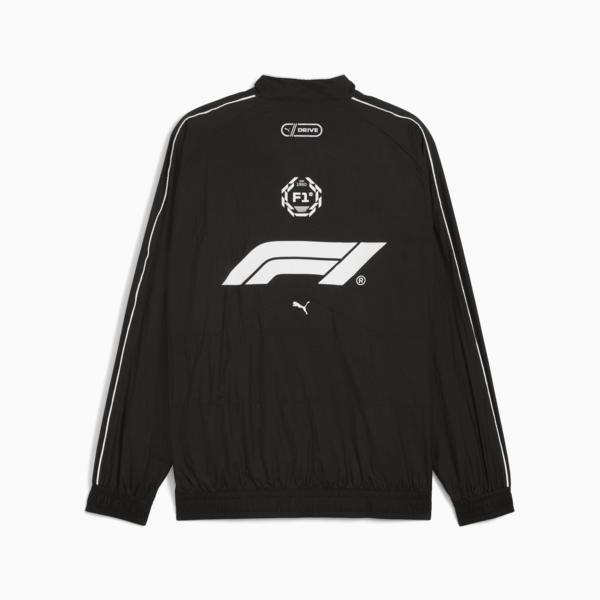 F1 T7 Oversized Track Jacket Men, PUMA Black, large-MEX