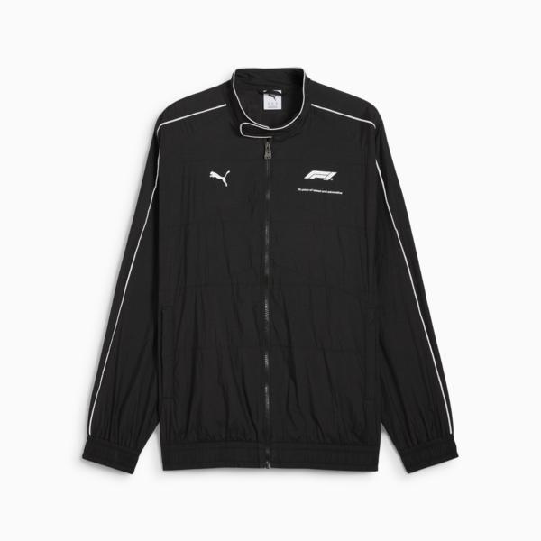 F1 T7 Oversized Track Jacket Men, PUMA Black, large-MEX