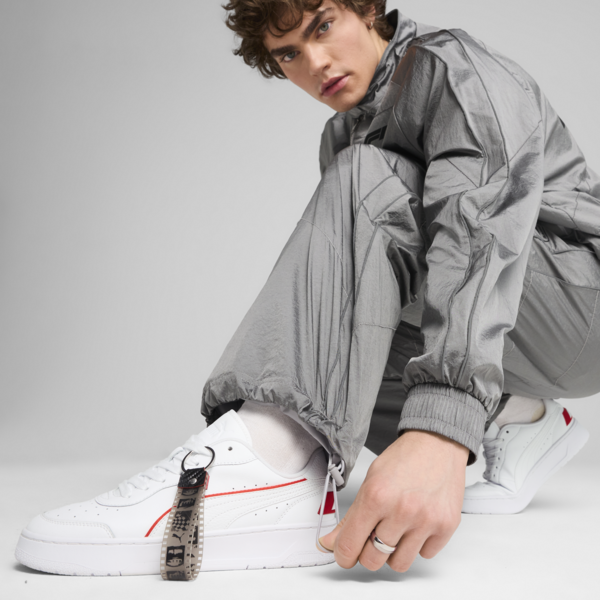 F1® T7 Oversized Track Pants Men, Team Silver, large-ZAF