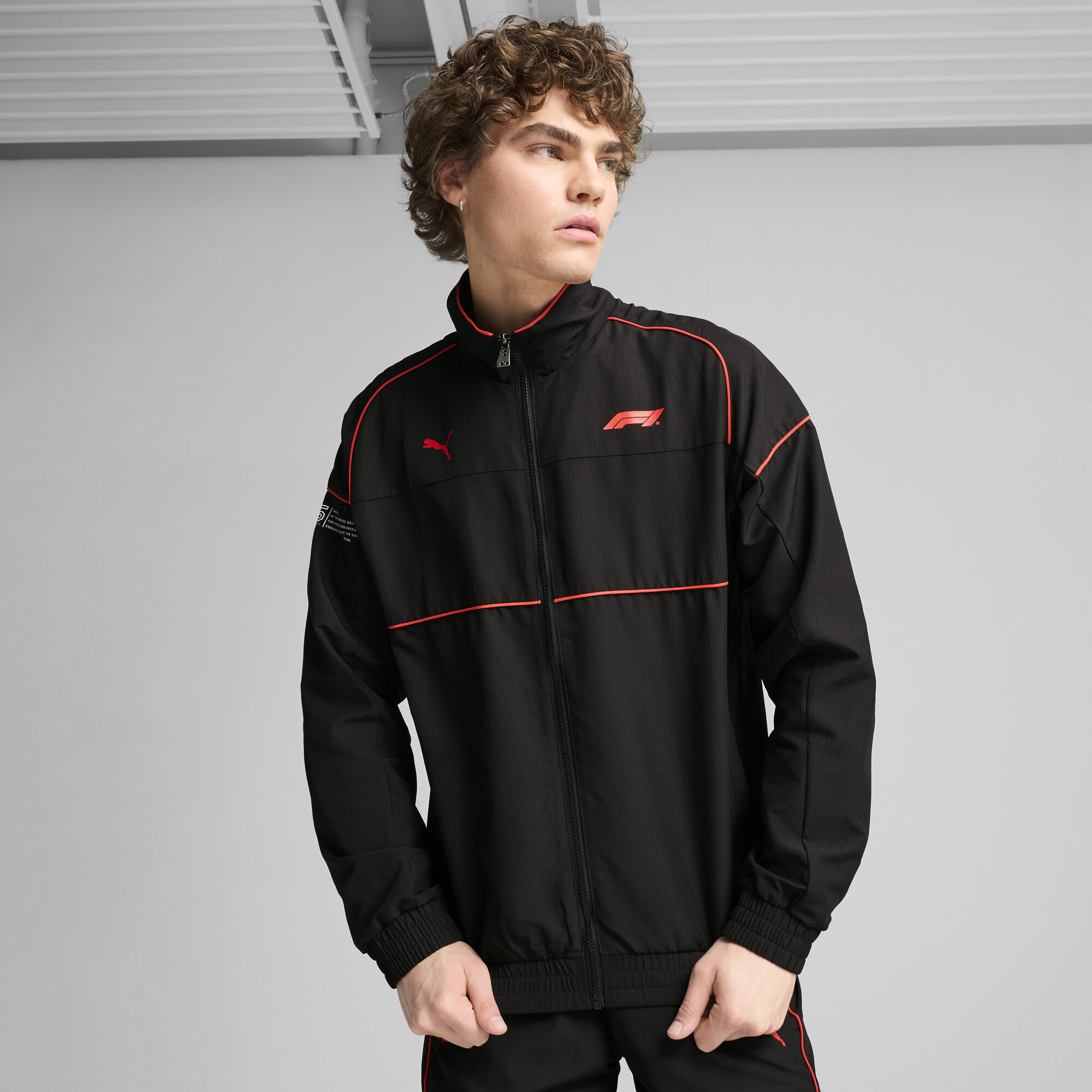 Puma F1® SDS 2.0 Gewebte Jacke Herren | Mit Plain | Black | Größe: S