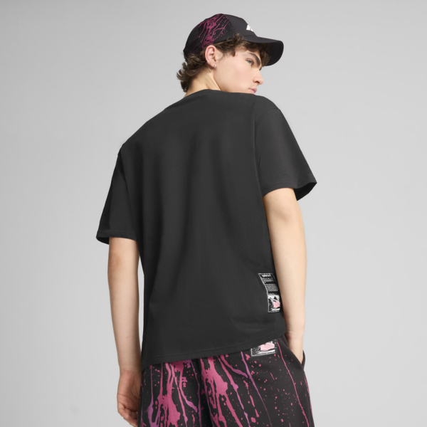 F1® Color Splash Graphic Tee Men, PUMA Black, large-ZAF
