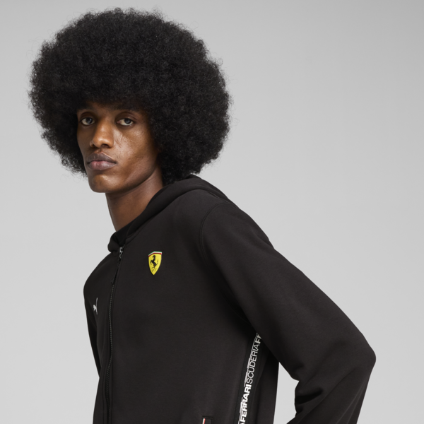 Scuderia Ferrari HP Race Sweatjacket Men, PUMA Black, large-MEX