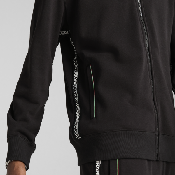 Scuderia Ferrari HP Race Sweatjacket Men, PUMA Black, large-MEX