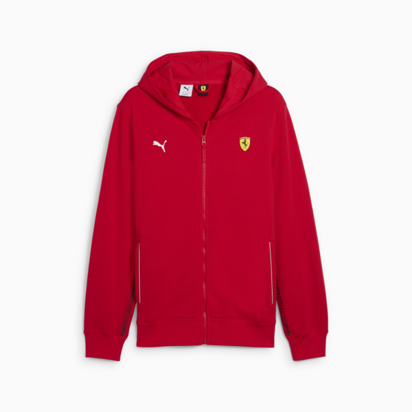 Scuderia Ferrari HP Race Sweatjacket Men, Rosso Corsa, large-MEX