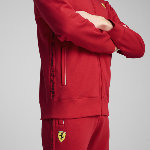 Scuderia Ferrari HP Race Sweatjacket Men, Rosso Corsa, large-MEX