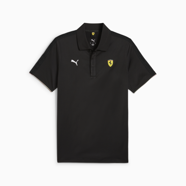 Playera polo Scuderia Ferrari Race Premium para hombre, PUMA Black, large-MEX