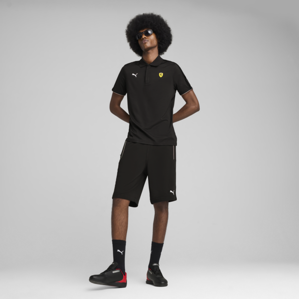 Remera polo Scuderia Ferrari Race Cloudspun para hombre, PUMA Black, large-ARG