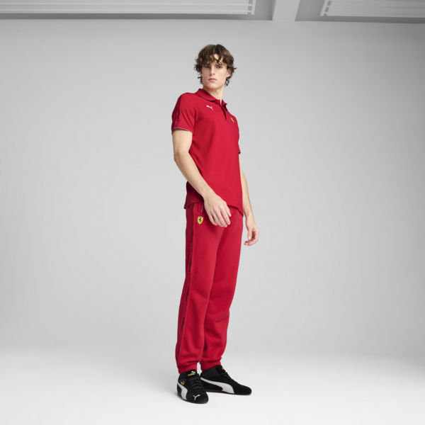 Scuderia Ferrari HP Race Cloudspun Polo Men, Rosso Corsa, large-ZAF