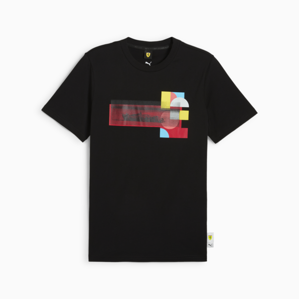 Remera Scuderia Ferrari Race 1 para hombre, PUMA Black, large-ARG