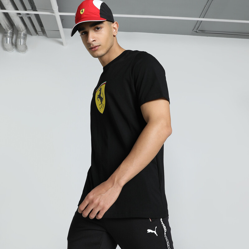 

Men's PUMA Scuderia Ferrari Race Coloured Big Shield Motorsport Tee