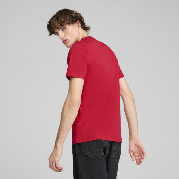 Playera Scuderia Ferrari Race Coloured Big Shield para hombre, Rosso Corsa, large-MEX