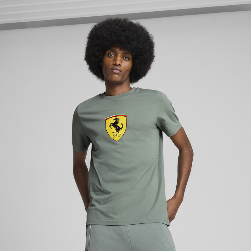 Men's PUMA Scuderia Ferrari Race Coloured Big Shield Motorsport Tee