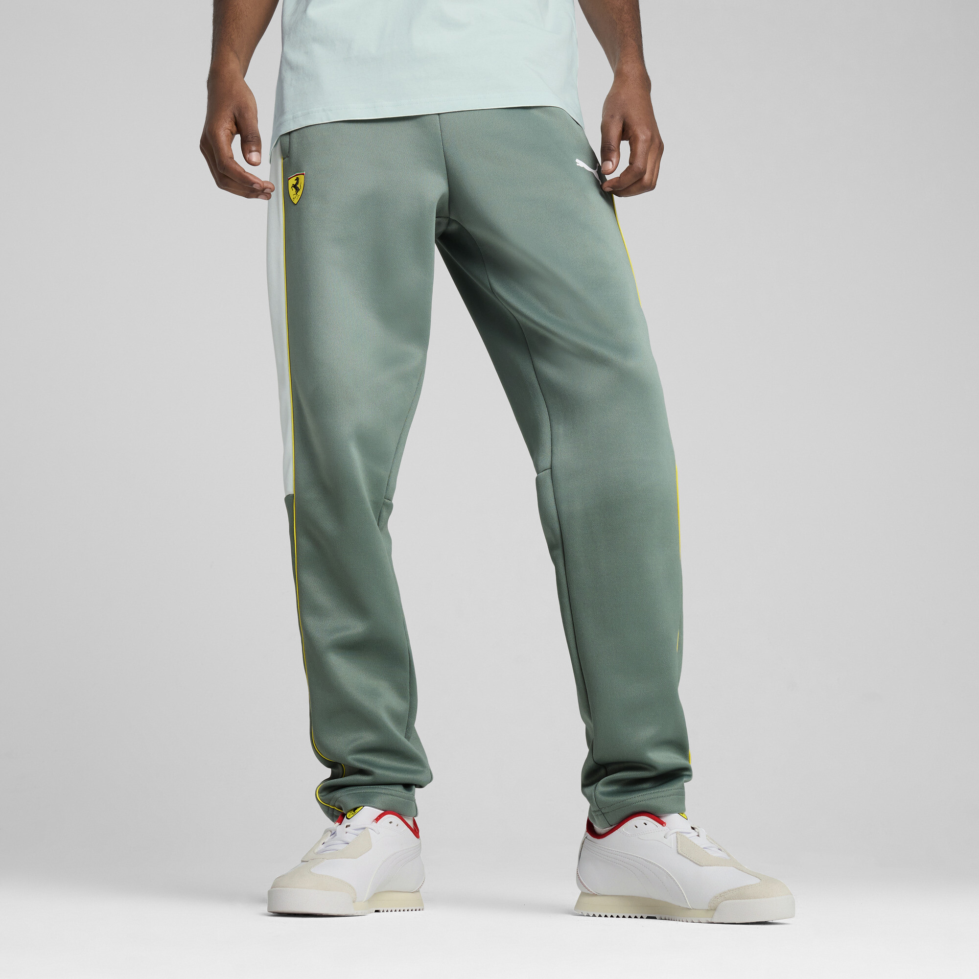 Puma Scuderia Ferrari Race Men's Mt7 Pants In Green