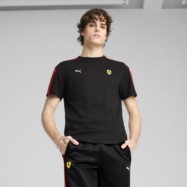 Playera de la Scuderia Ferrari Race Big Shield para hombre, PUMA Black, large-MEX