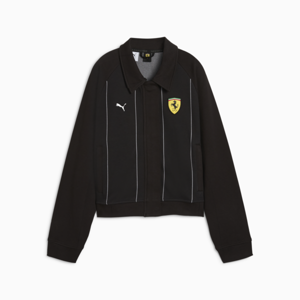 Chamarra Scuderia Ferrari Race para mujer, PUMA Black, large-MEX