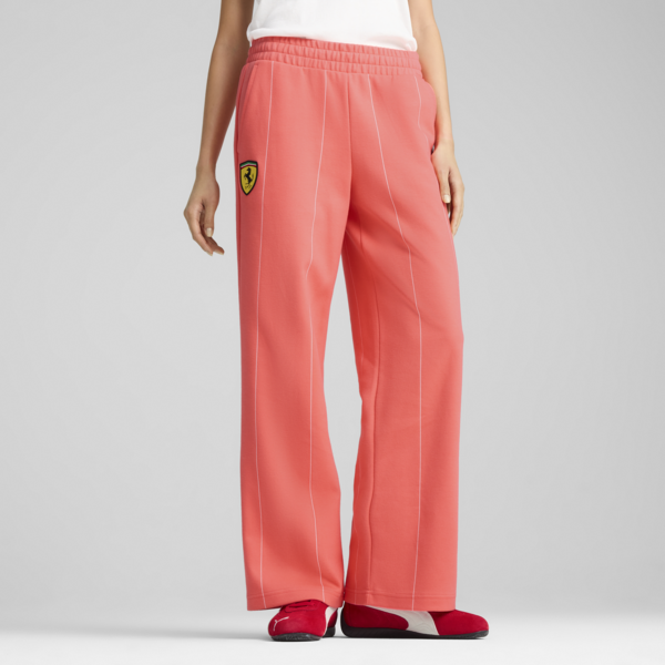 Scuderia Ferrari HP Race Pants Women, Peach Frost, large-ZAF