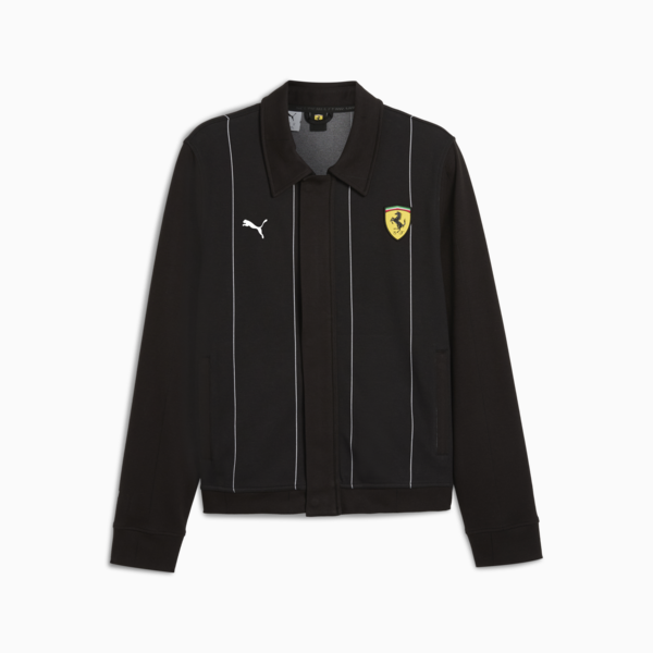 Scuderia Ferrari Race Premium Jacket Men, PUMA Black, large-MEX