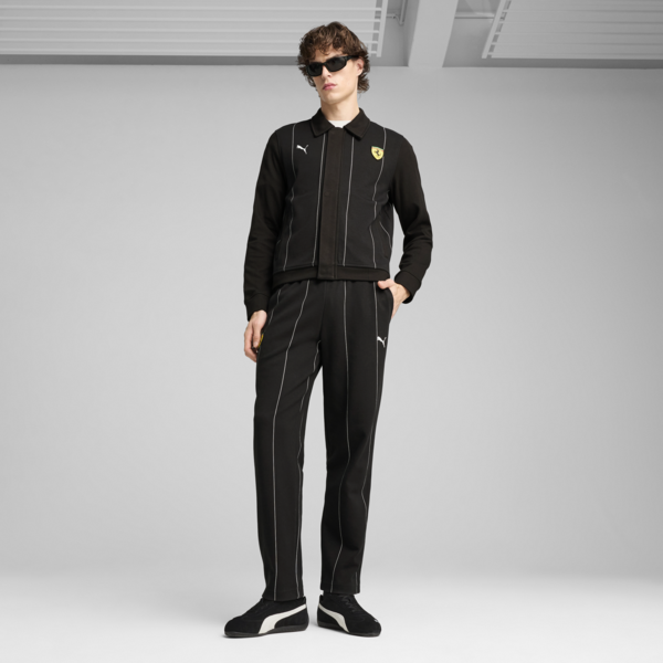 Scuderia Ferrari Race Premium Jacket Men, PUMA Black, large-MEX