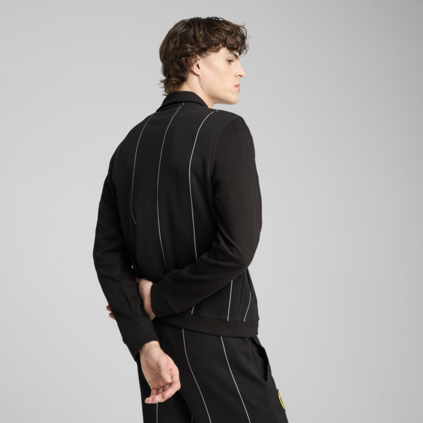 Scuderia Ferrari Race Premium Jacket Men, PUMA Black, large-MEX