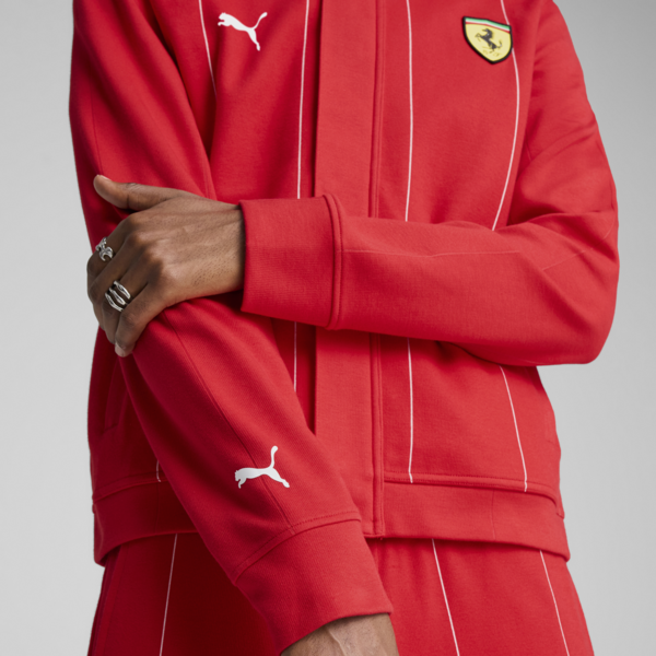 Scuderia Ferrari HP Race Premium Jacket Men, Rosso Corsa, large-ZAF