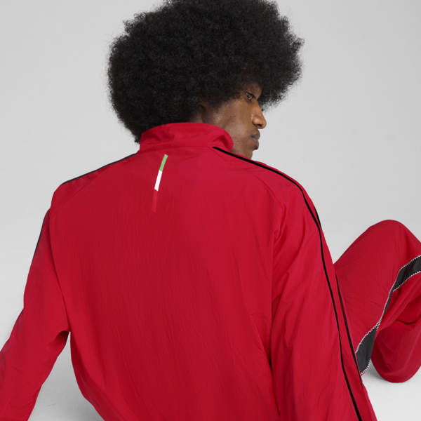 Scuderia Ferrari HP Race T7 Oversized Jacket Men, Rosso Corsa, large-ZAF