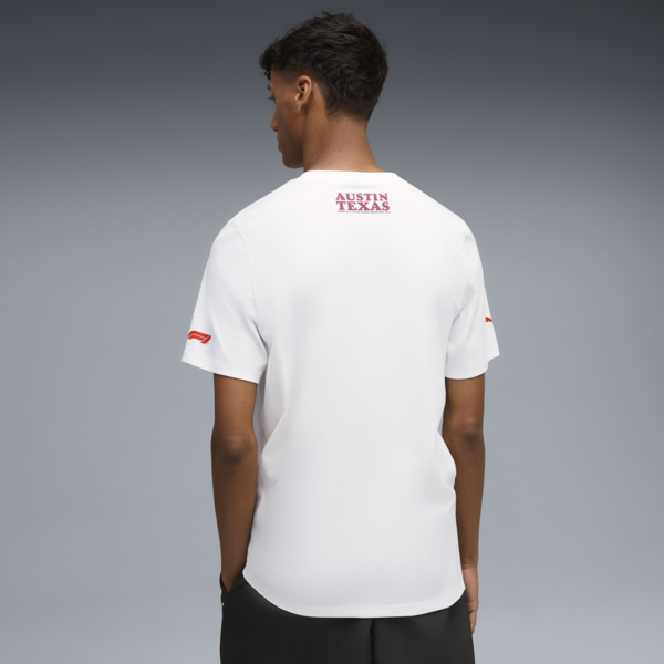 Remera F1® Austin unisex, PUMA White, large-ARG