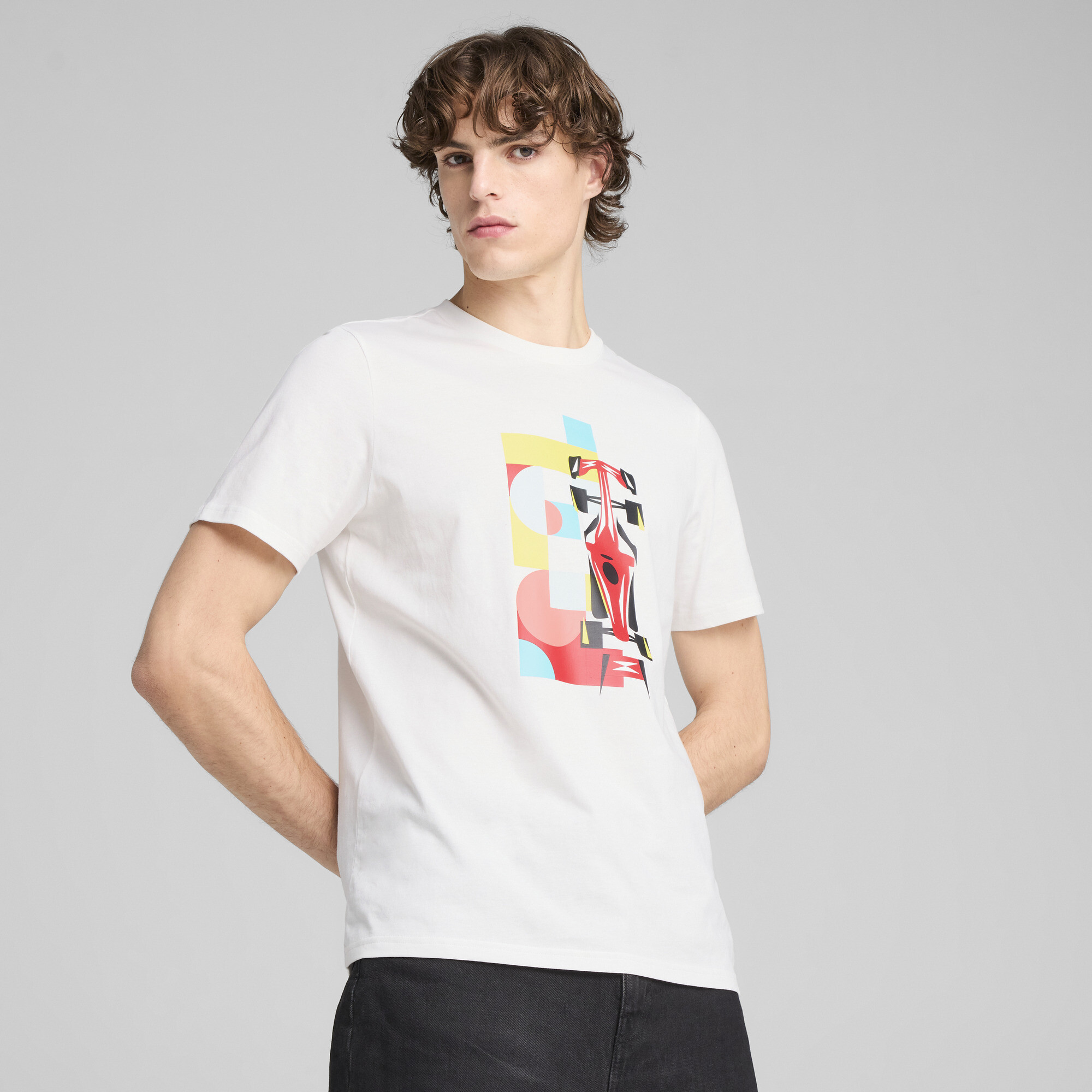PUMA SCUDERIA FERRARI RACE MEN'S GRAPHIC T-SHIRT