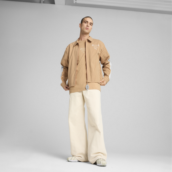 Porsche Legacy Lifestyle Jacket Men, Warm Beige, large-ZAF